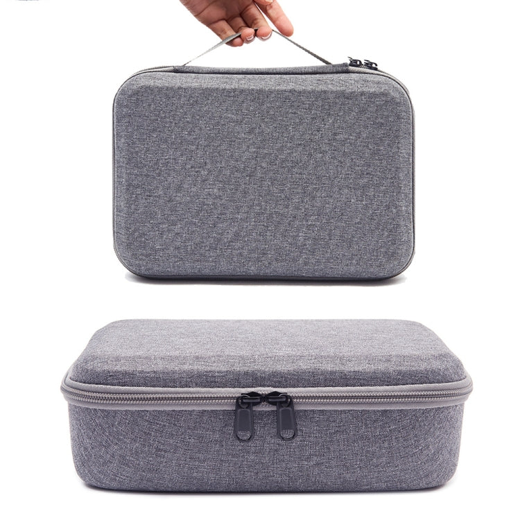 For DJI Mini 2 SE Grey Shockproof Carrying Hard Case Storage Bag, Size: 21.5 x 29.5 x 10cm (Black) - Carry Cases & Bags by buy2fix | Online Shopping UK | buy2fix