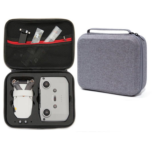 For DJI Mini 2 SE Grey Shockproof Carrying Hard Case Drone Storage Bag, Size: 24 x 19 x 9cm (Black) - Carry Cases & Bags by buy2fix | Online Shopping UK | buy2fix