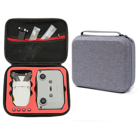 For DJI Mini 2 SE Grey Shockproof Carrying Hard Case Drone Storage Bag, Size: 24 x 19 x 9cm(Red) by buy2fix