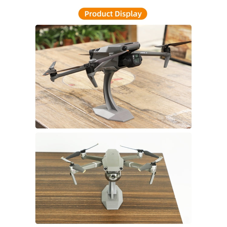 For DJI Mavic 3 / Mavic 2 / Mavic Pro Sunnylife ZJ566 Drone Bracket Desktop Display Stand (Grey) - Holder Series by Sunnylife | Online Shopping UK | buy2fix