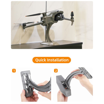 For DJI Mavic 3 / Mavic 2 / Mavic Pro Sunnylife ZJ566 Drone Bracket Desktop Display Stand (Grey) - Holder Series by Sunnylife | Online Shopping UK | buy2fix
