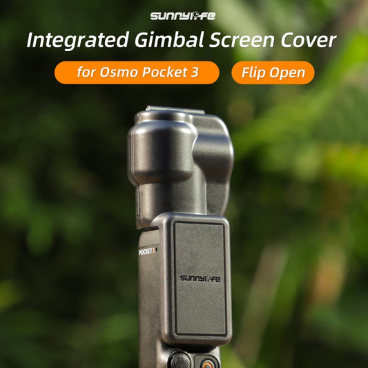 For DJI OSMO Pocket 3 Sunnylife Integrated Gimbal Cover Camera Protector (Black) - Mount & Holder by Sunnylife | Online Shopping UK | buy2fix