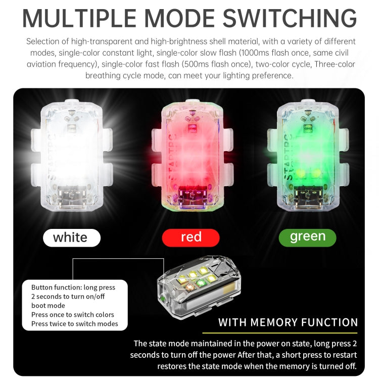STARTRC Drone Strobe Night Alarm LED Light - Others by STARTRC | Online Shopping UK | buy2fix