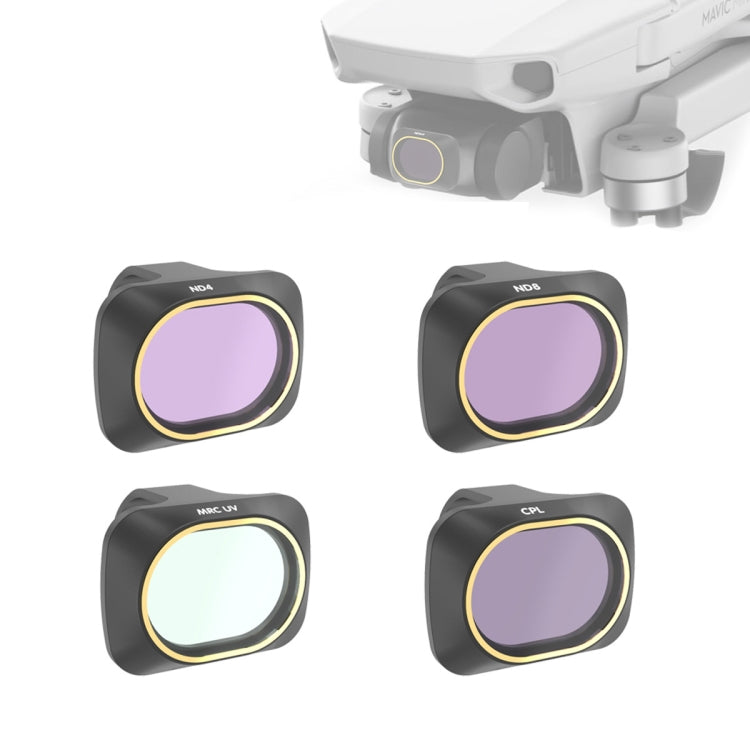 JSR Drone 4 in 1 UV +CPL+ND4+ND8 Lens Filter for DJI MAVIC mini - Lens Filter by JSR | Online Shopping UK | buy2fix