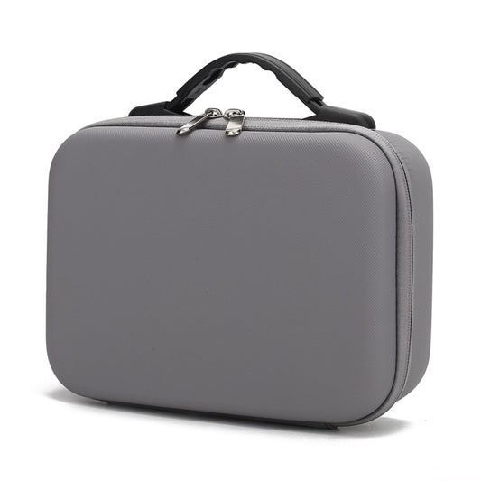 Diamond Texture Shockproof PU Portable Safety Protective Box Storage Bag for DJI Osmo Mobile 4(Grey) -  by buy2fix | Online Shopping UK | buy2fix