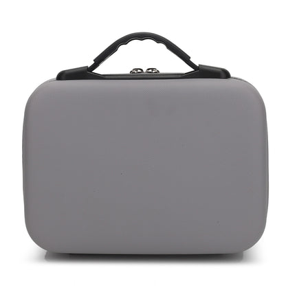 Diamond Texture Shockproof PU Portable Safety Protective Box Storage Bag for DJI Osmo Mobile 4(Grey) -  by buy2fix | Online Shopping UK | buy2fix