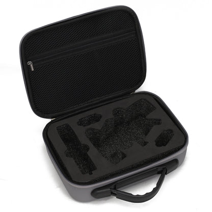 Diamond Texture Shockproof PU Portable Safety Protective Box Storage Bag for DJI Osmo Mobile 4(Grey) -  by buy2fix | Online Shopping UK | buy2fix