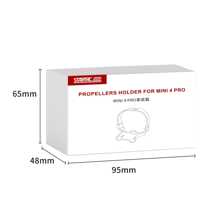 For DJI Mini 4 Pro STARTRC Propellers Holder Guard Prop Blade Stabilizer (Grey) by buy2fix