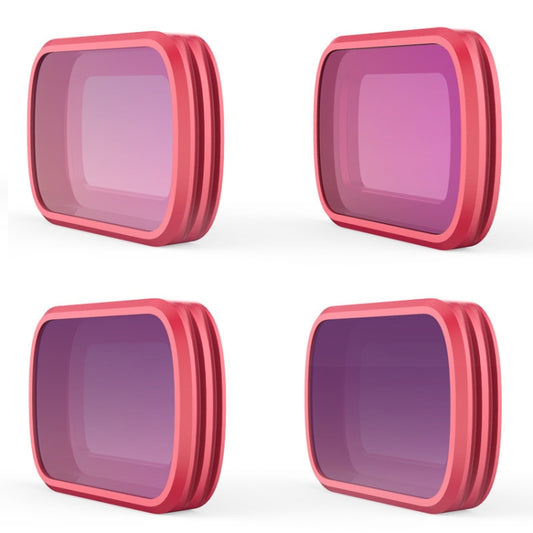 4 PCS PGYTECH P-18C-014 ND/PL Profession Diving Color Lens Filter for DJI Osmo Pocket - Lens Accessories by PGYTECH | Online Shopping UK | buy2fix