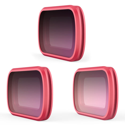 3 PCS PGYTECH P-18C-015 Gradient Dimming Suit Profession Diving Color Lens Filter for DJI Osmo Pocket - Lens Accessories by PGYTECH | Online Shopping UK | buy2fix