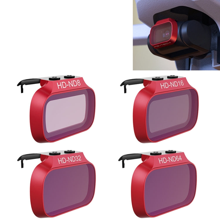 4 PCS PGYTECH P-12A-019 ND8 / 16 / 32 / 64 Dimming Lens Filter Set for DJI Mavic Mini Drone Accessories by PGYTECH