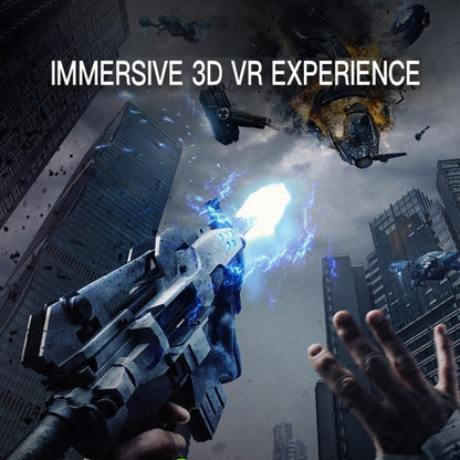 VR SHINECON G07E Virtual Reality 3D Video Glasses Suitable for 4.0 inch - 6.3 inch Smartphone(Grey) - VR Headset by buy2fix | Online Shopping UK | buy2fix