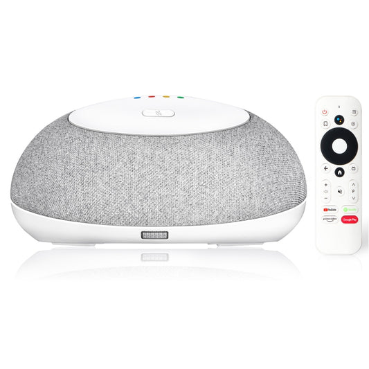 MECOOL KA1 Smart TV Speaker Android 11 TV Box with Remote Control, Amlogic S905X4 Quad Core Cortex-A55, 4GB+32GB, Dual-Band / Bluetooth / Ethernet / OTT(AU Plug) - Amlogic S905 by MECOOL | Online Shopping UK | buy2fix