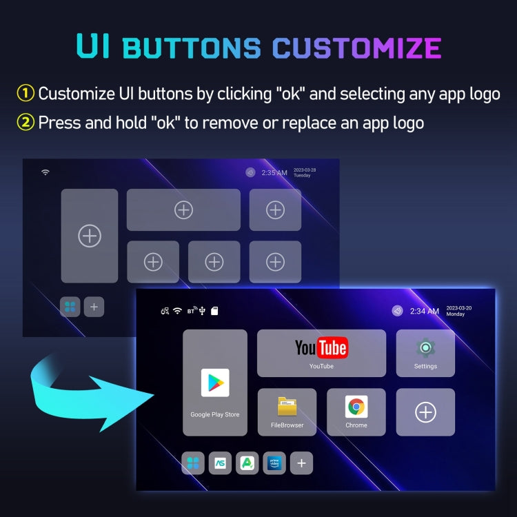 H96 Max 8K Ultra HD Smart TV Box Android 13.0 Media Player with Remote Control, RK3528 Quad-Core, 2GB+16GB(UK Plug) by buy2fix