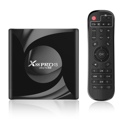 X88 Pro 13 Android 13.0 Smart TV Box with Remote Control, RK3528 Quad-Core, 4G+32GB(AU Plug) - Others by buy2fix | Online Shopping UK | buy2fix