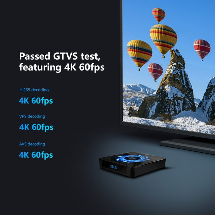 TANIX X96Q Max 4K Smart TV BOX Android 10 Media Player with Remote Control, Quad Core Allwinner H616, RAM: 4GB, ROM: 64GB, 2.4GHz/5GHz WiFi, US Plug - Allwinner H6 by buy2fix | Online Shopping UK | buy2fix