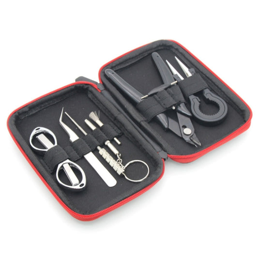 9 in 1 DIY Multi-functional Heating Wire Atomizing Wire Rod Ceramic Tweezers Electronic Cigarette Kit - E Cigarette Accessories by buy2fix | Online Shopping UK | buy2fix