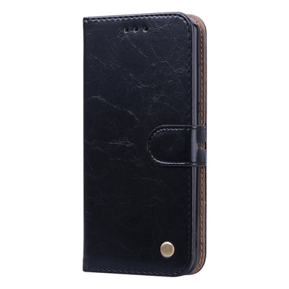 Business Style Oil Wax Texture Horizontal Flip Leather Case for Xiaomi Redmi 7A, with Holder & Card Slots & Wallet(Black) - Xiaomi Cases by buy2fix | Online Shopping UK | buy2fix