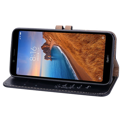 Business Style Oil Wax Texture Horizontal Flip Leather Case for Xiaomi Redmi 7A, with Holder & Card Slots & Wallet(Black) - Xiaomi Cases by buy2fix | Online Shopping UK | buy2fix