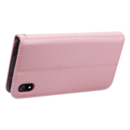 Rose Embossed Horizontal Flip PU Leather Case with Holder & Card Slots & Wallet for Xiaomi Redmi 7A(Rose Gold) - Xiaomi Cases by buy2fix | Online Shopping UK | buy2fix