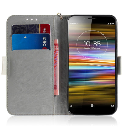 3D Painting Pattern Coloured Drawing Horizontal Flip Leather Case with Holder & Card Slots & Wallet For Sony Xperia L3(Pug) - Sony Cases by buy2fix | Online Shopping UK | buy2fix