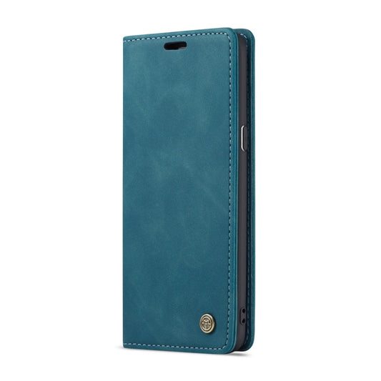 CaseMe-013 Multifunctional Retro Frosted Horizontal Flip Leather Case with Card Slot & Holder & Wallet for Galaxy S9 Plus(Blue) - Galaxy Phone Cases by CaseMe | Online Shopping UK | buy2fix
