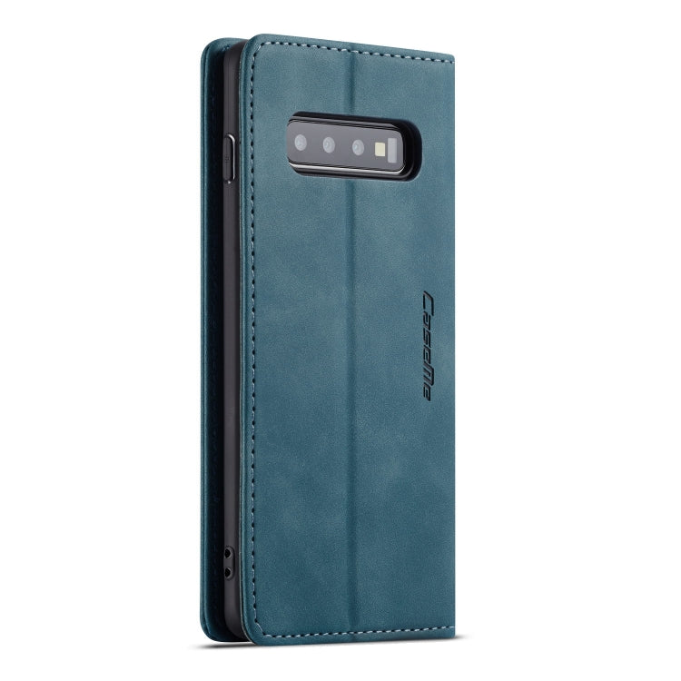 CaseMe-013 Multifunctional Horizontal Flip Leather Case with Card Slot & Holder for Galaxy S10 5G(Blue) - Galaxy Phone Cases by CaseMe | Online Shopping UK | buy2fix