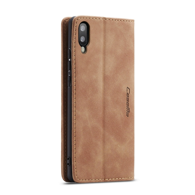 CaseMe-013 Multifunctional Horizontal Flip Leather Case with Card Slot & Holder for Galaxy M10 / A10 (Brown) - Galaxy Phone Cases by CaseMe | Online Shopping UK | buy2fix