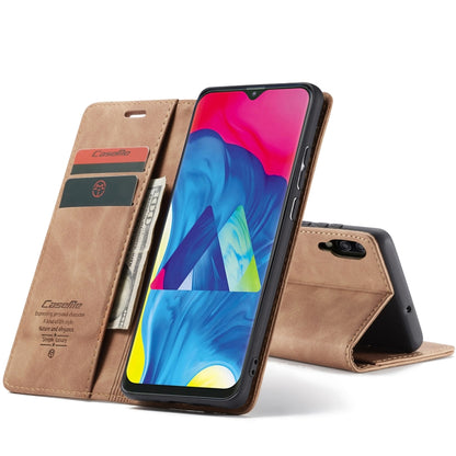 CaseMe-013 Multifunctional Horizontal Flip Leather Case with Card Slot & Holder for Galaxy M10 / A10 (Brown) - Galaxy Phone Cases by CaseMe | Online Shopping UK | buy2fix