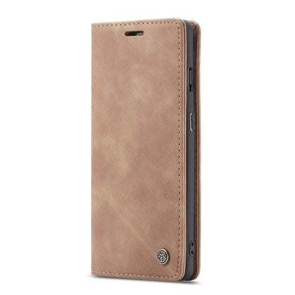 CaseMe-013 Multifunctional Horizontal Flip Leather Case with Card Slot & Holder for OnePlus 7(Brown) - OnePlus Cases by CaseMe | Online Shopping UK | buy2fix