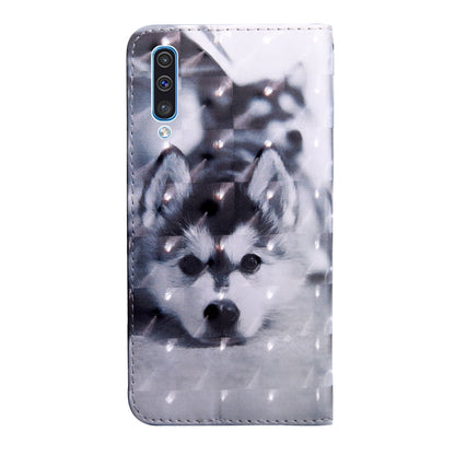 3D Painting Pattern Coloured Drawing Horizontal Flip TPU + PU Leather Case with Holder & Card Slots & Wallet, For:For Galaxy A70(Husky) - Galaxy Phone Cases by buy2fix | Online Shopping UK | buy2fix