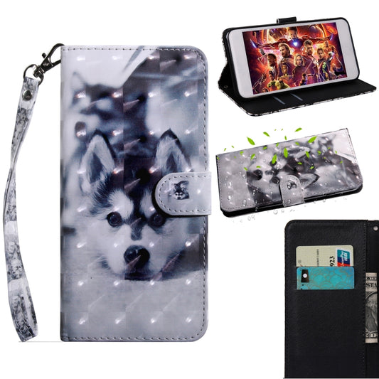 3D Painting Pattern Coloured Drawing Horizontal Flip TPU + PU Leather Case with Holder & Card Slots & Wallet, For:For Sony Xperia L3(Husky) - Sony Cases by buy2fix | Online Shopping UK | buy2fix