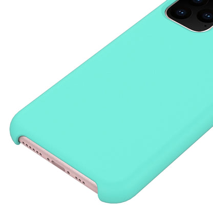 For iPhone 11 Pro Solid Color Liquid Silicone Shockproof Case (Purple) - iPhone 11 Pro Cases by buy2fix | Online Shopping UK | buy2fix