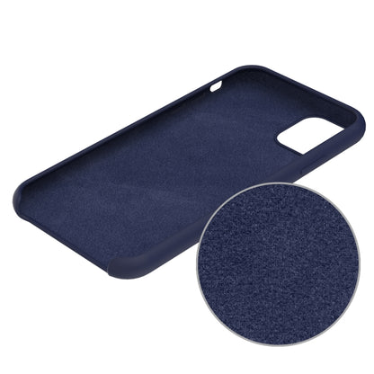 For iPhone 11 Solid Color Liquid Silicone Shockproof Case (White) - iPhone 11 Cases by buy2fix | Online Shopping UK | buy2fix