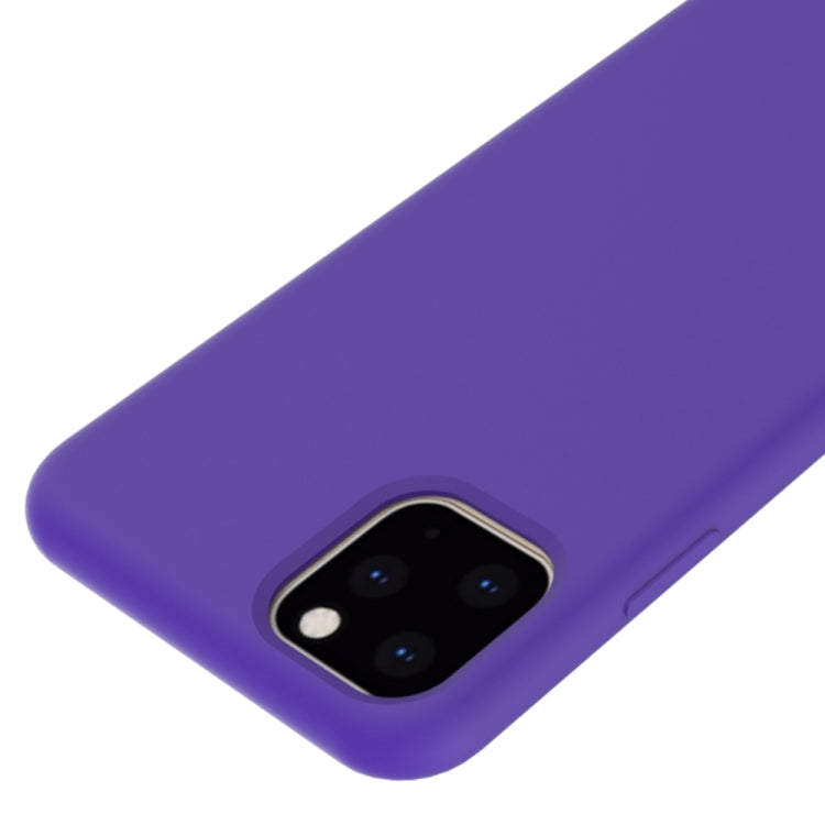 For iPhone 11 Pro Max Solid Color Liquid Silicone Shockproof Case (Army Green) - iPhone 11 Pro Max Cases by buy2fix | Online Shopping UK | buy2fix