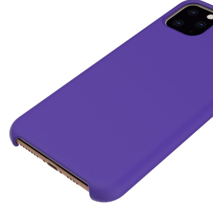 For iPhone 11 Pro Max Solid Color Liquid Silicone Shockproof Case (Red) - iPhone 11 Pro Max Cases by buy2fix | Online Shopping UK | buy2fix