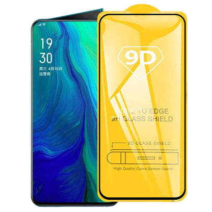 9D Full Glue Full Screen Tempered Glass Film For OPPO Reno 10x zoom - OPPO Tempered Glass by mietubl | Online Shopping UK | buy2fix