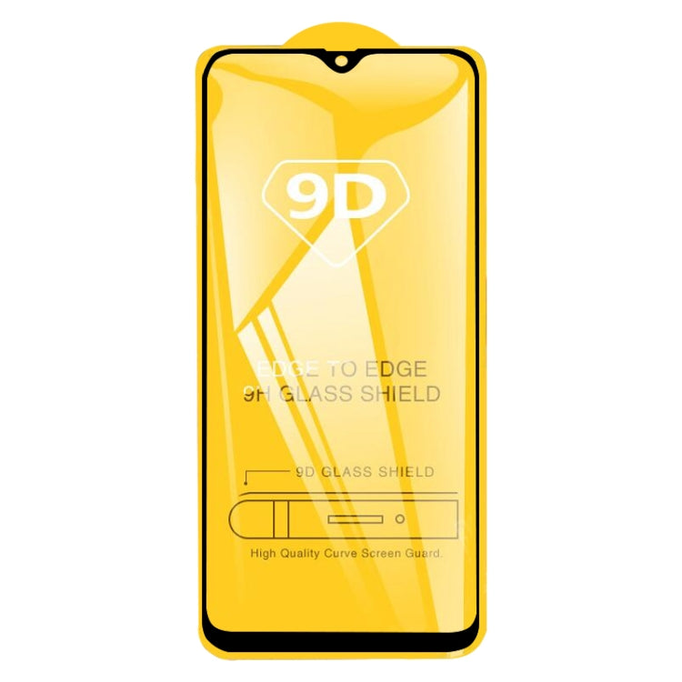 9D Full Glue Full Screen Tempered Glass Film For Galaxy A40S - Galaxy Tempered Glass by buy2fix | Online Shopping UK | buy2fix