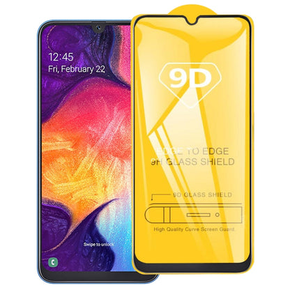 9D Full Glue Full Screen Tempered Glass Film For Galaxy A9 (2018) / A9s - Galaxy Tempered Glass by buy2fix | Online Shopping UK | buy2fix