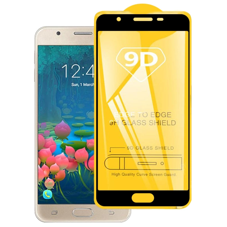 25 PCS 9D Full Glue Full Screen Tempered Glass Film For Galaxy J5 Prime - Galaxy Tempered Glass by buy2fix | Online Shopping UK | buy2fix