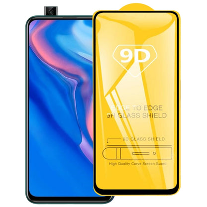 9D Full Glue Full Screen Tempered Glass Film For Huawei P Smart Z - Huawei Tempered Glass by buy2fix | Online Shopping UK | buy2fix