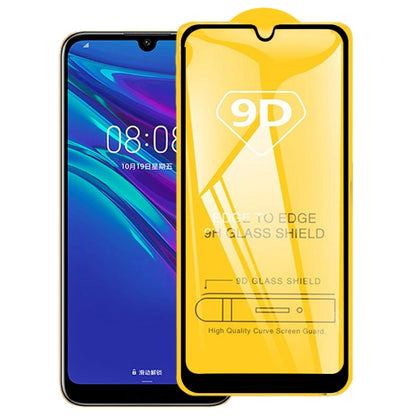 9D Full Glue Full Screen Tempered Glass Film For Huawei Enjoy 9e - Huawei Tempered Glass by buy2fix | Online Shopping UK | buy2fix