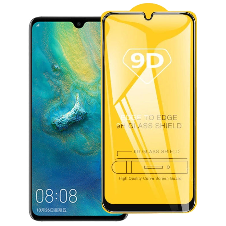 9D Full Glue Full Screen Tempered Glass Film For Huawei P30 Lite - Huawei Tempered Glass by buy2fix | Online Shopping UK | buy2fix