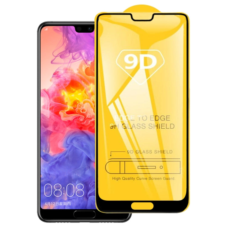 9D Full Glue Full Screen Tempered Glass Film For Huawei P20 by buy2fix