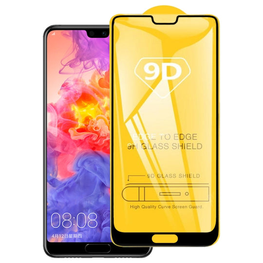 9D Full Glue Full Screen Tempered Glass Film For Huawei P20