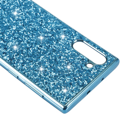 Plating Glittery Powder Shockproof TPU Case For Galaxy Note 10(Gold) by buy2fix