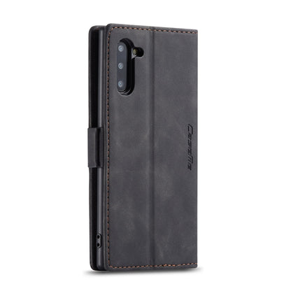 CaseMe-013 Multifunctional Horizontal Flip Leather Case with Card Slot & Holder for Galaxy Note 10(Black) - Galaxy Phone Cases by CaseMe | Online Shopping UK | buy2fix
