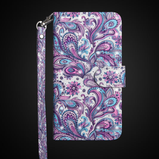 3D Painting Pattern Horizontal Flip TPU + PU Leather Case with Holder & Card Slots & Wallet For Huawei Y5 (2019)(Spiral Pattern) - Huawei Cases by buy2fix | Online Shopping UK | buy2fix