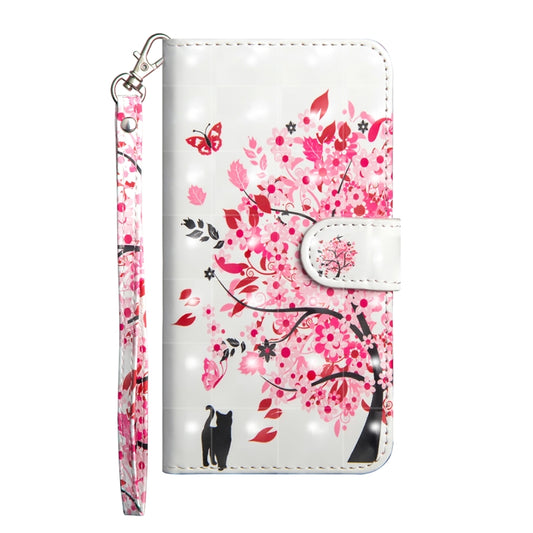 For iPhone SE 2022 / SE 2020 / 8 / 7 3D Painting Pattern Horizontal Flip TPU + PU Leather Case with Holder & Card Slots & Wallet(Tree Cat) - iPhone SE 2022 / 2020 / 8 / 7 Cases by ESR | Online Shopping UK | buy2fix