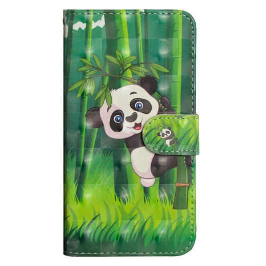 3D Painting Pattern Horizontal Flip TPU + PU Leather Case with Holder & Card Slots & Wallet For Galaxy S10e(Bamboo Panda) - Galaxy Phone Cases by buy2fix | Online Shopping UK | buy2fix